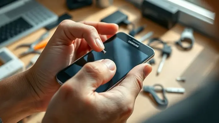 como ligar celular samsung com botão power quebrado
