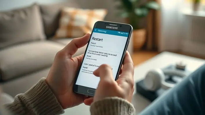como reiniciar celular samsung