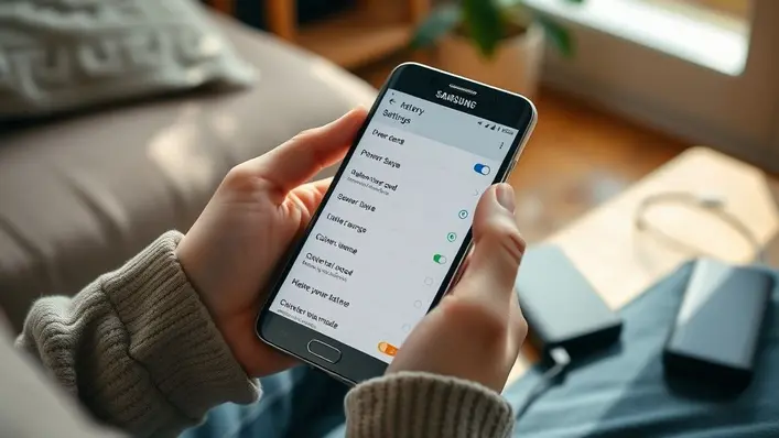 o que fazer quando o celular samsung está descarregando rápido