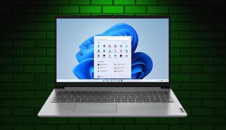 Notebook Lenovo IdeaPad 1i i7 em oferta na Amazon