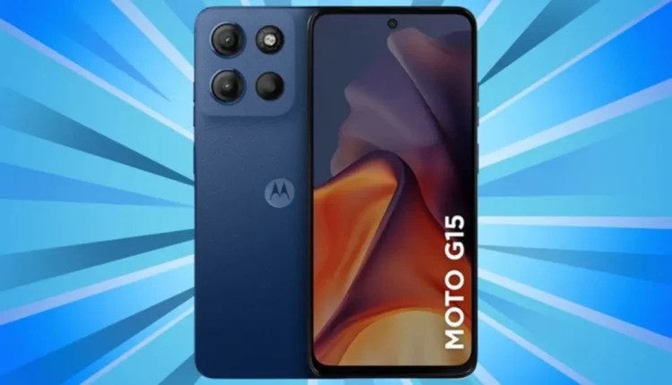 Smartphone Motorola Moto G15 em promoção hoje no Mercado Livre