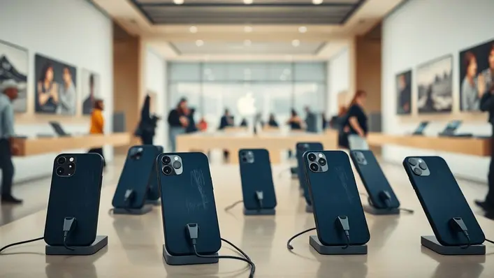 Apple revela causa de arranhões no iPhone 17: suportes MagSafe das lojas
