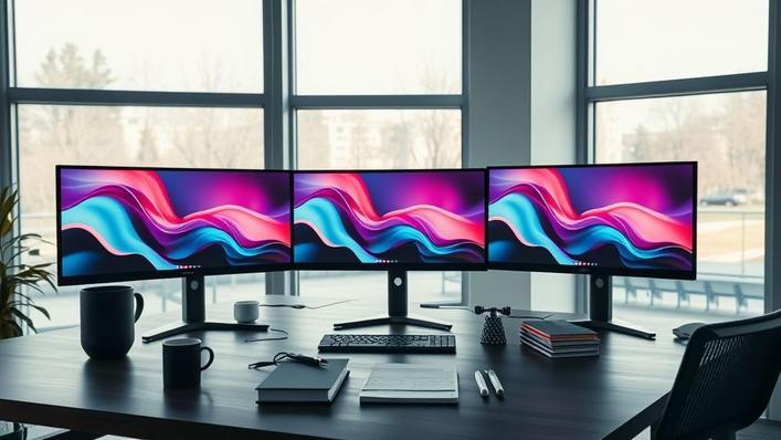 10 melhores monitores para designers: precisão de cores impecável e desempenho 4K